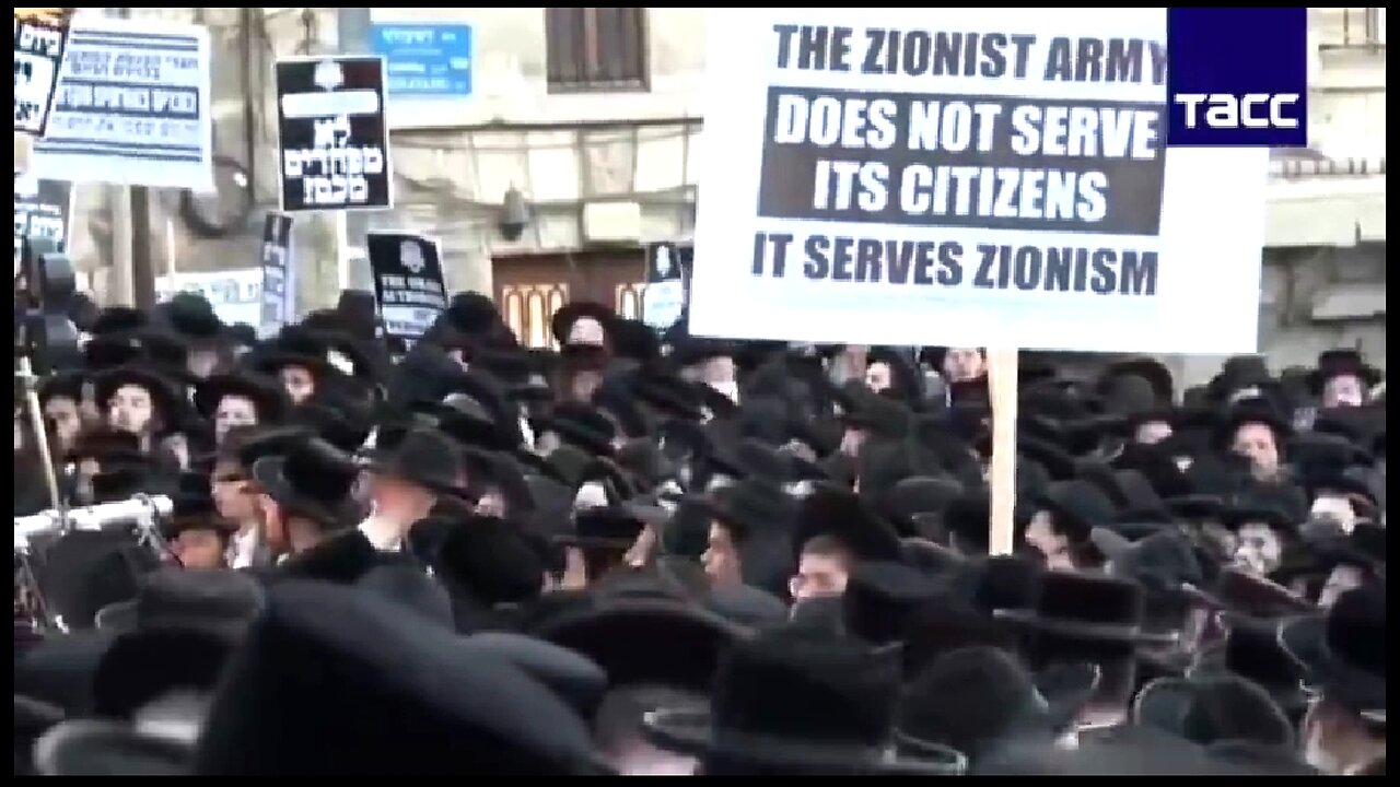 MORE ULTRA-ORTHODOX JEWS STREET PROTESTS IN JERUSALEM ON JUNE 30TH ✡️