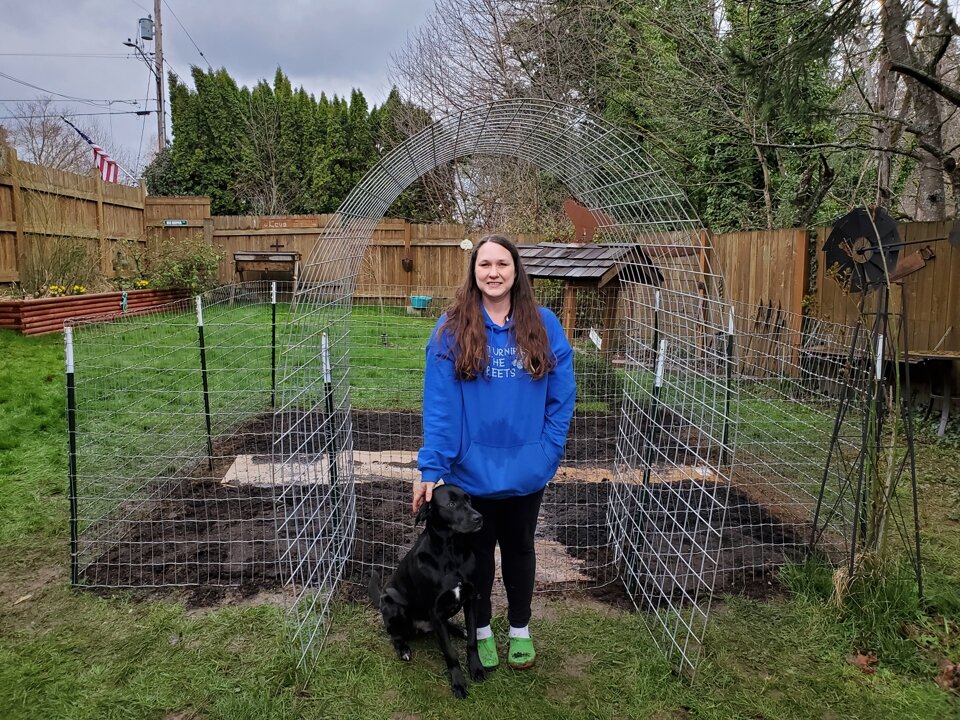 New Garden! New Fence!