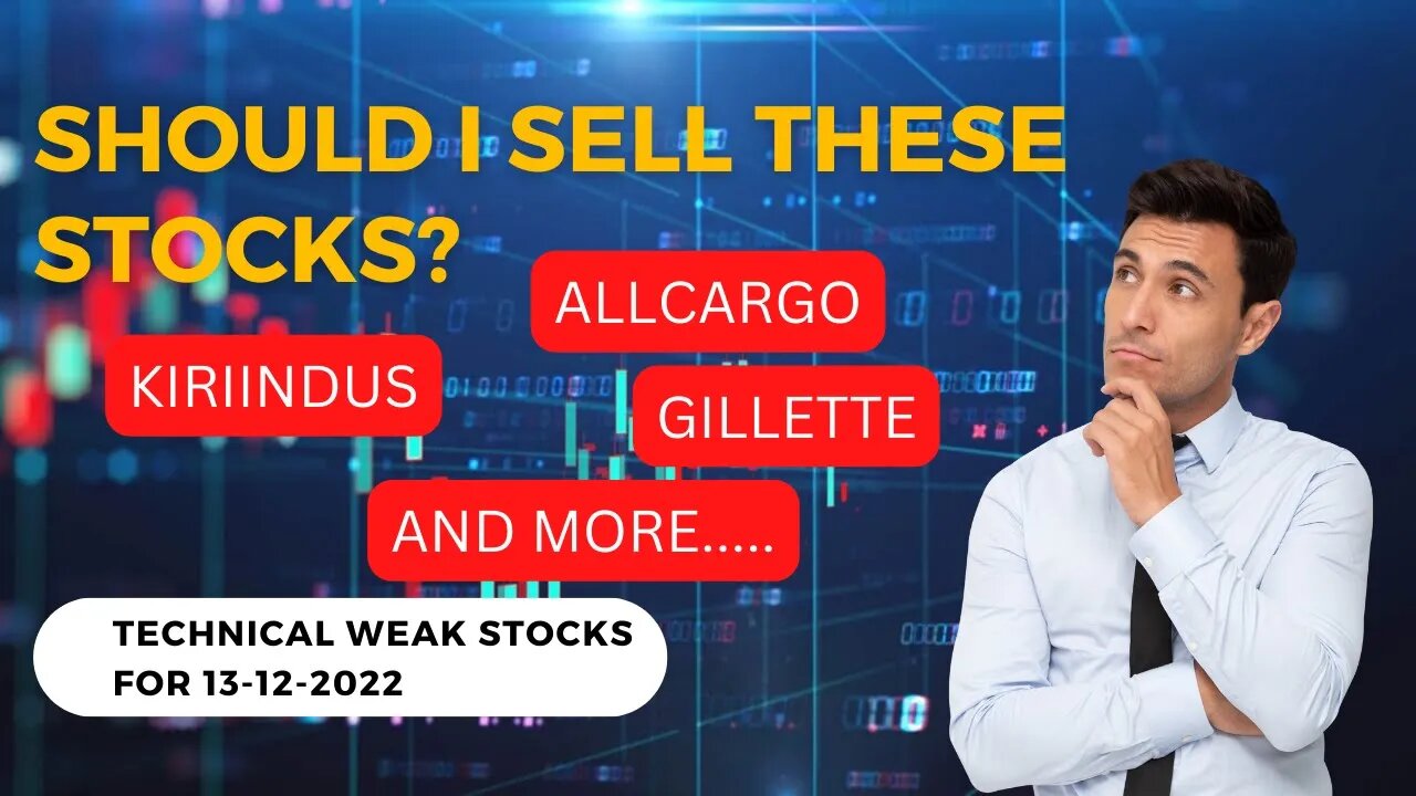 Sell / Exit these stocks on 13-12-2022 | कौन से शेयर बेचें