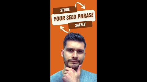 Key to storing your seed phrases safely