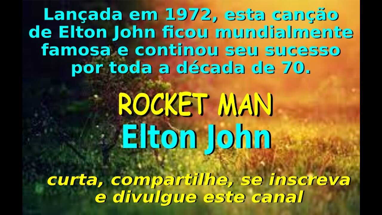 39 - ROCKET MAN - ELTON JOHN