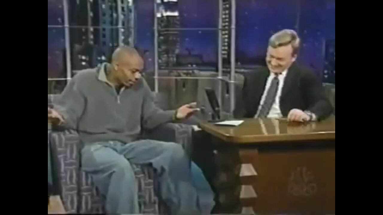 Dave Chappelle on Late Night with Conan O'Brien - 1-5-2001