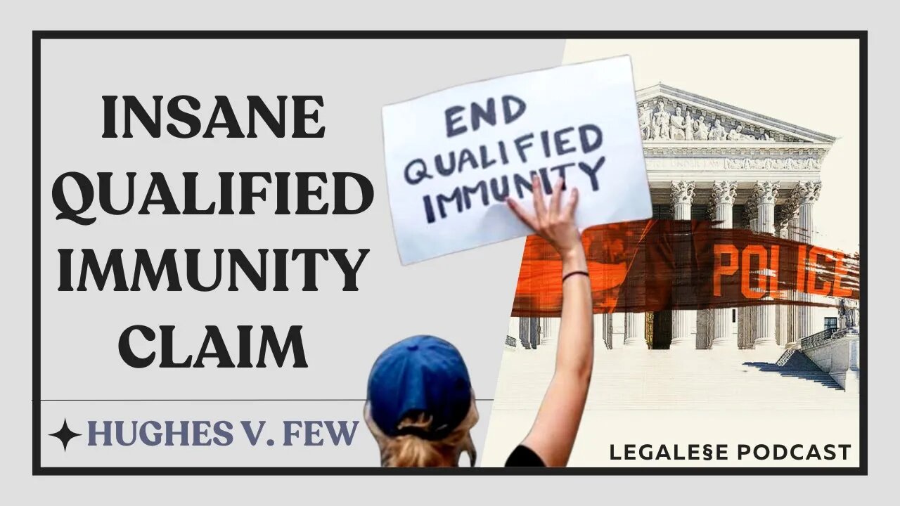 The Craziest Qualified Immunity Claim Ever!