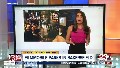 Filmmobile parks in Bakersfield on Thursday for movie under the stars