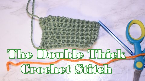 How to Crochet the Thermal Stitch in Single Crochet