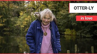 Meet the animal-loving pensioner who has spent her life helping to raise OTTERS