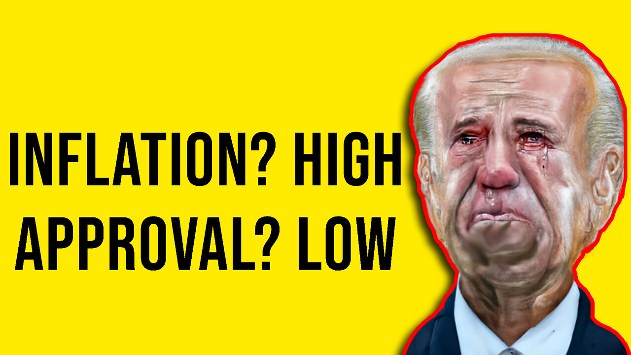 Will Inflation Get Higher Than Biden's Approval?