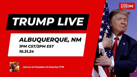 TRUMP LIVE IN NM