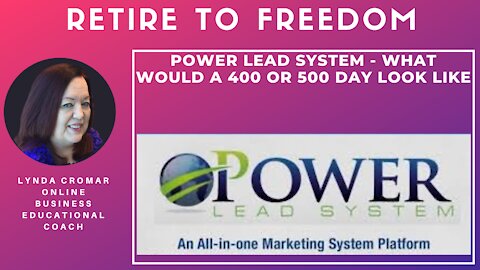 Power Lead System - What Would A 400 or 500 day look like