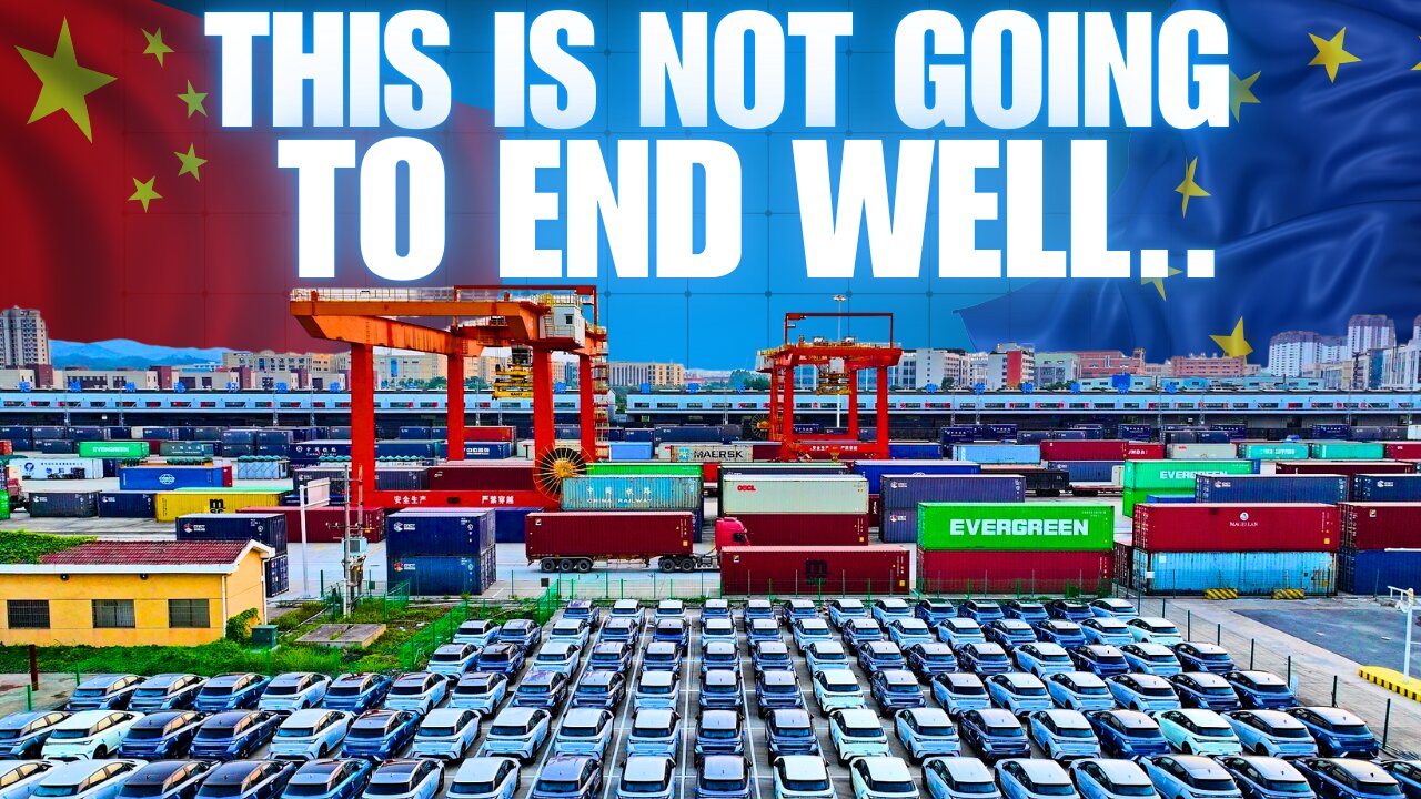 China is furious with Europe's EV blockade; this is going to end badly...