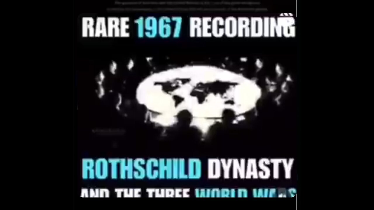 The Banking Dynasty, Myron Fagan, 1967 rare recordings about the Rothschild NWO AGENDA