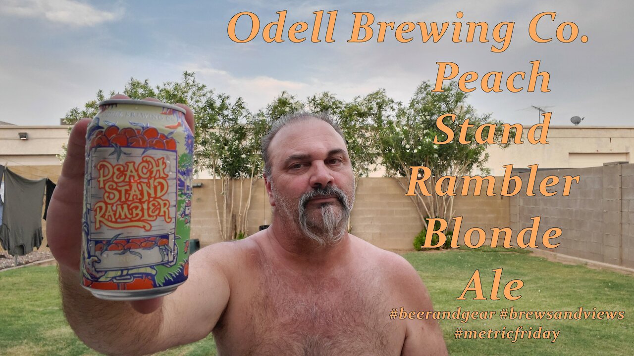 Odells Peach Stand Rambler Blonde Ale 4.25/5