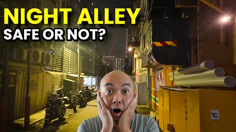 DANGEROUS? Night Alley Shortcut in Jalan Alor Food Night Market Malaysia!🇲🇾