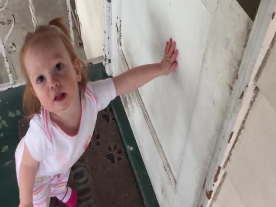 Cute Tot isn't Letting Playtime with Dad End any time Soon!