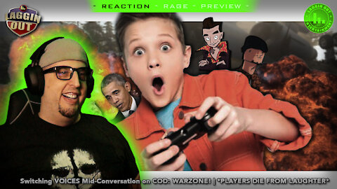 Switching VOICES Mid-Conversation on #COD: #WARZONE! | *PLAYERS DIE FROM LAUGHTER* REACTION (S09)