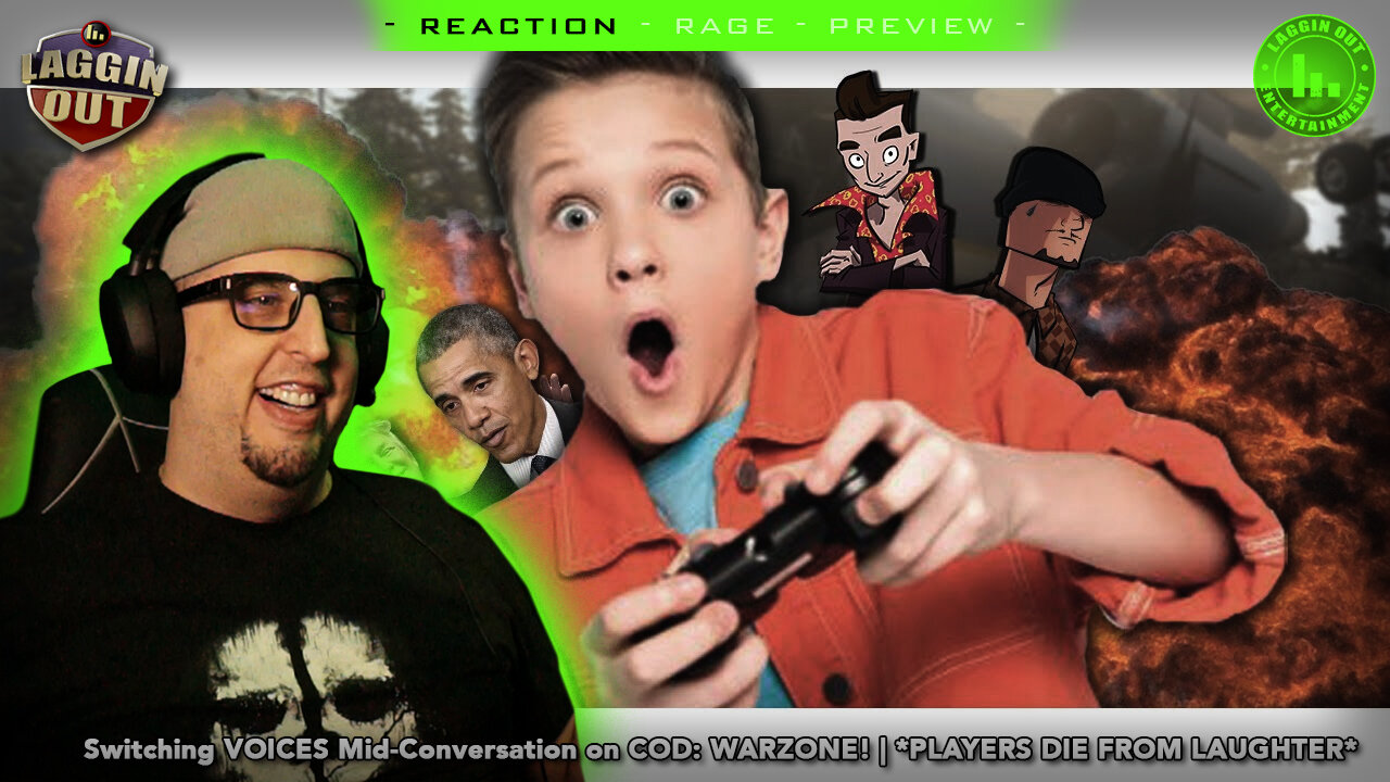 Switching VOICES Mid-Conversation on #COD: #WARZONE! | *PLAYERS DIE FROM LAUGHTER* REACTION (S09)