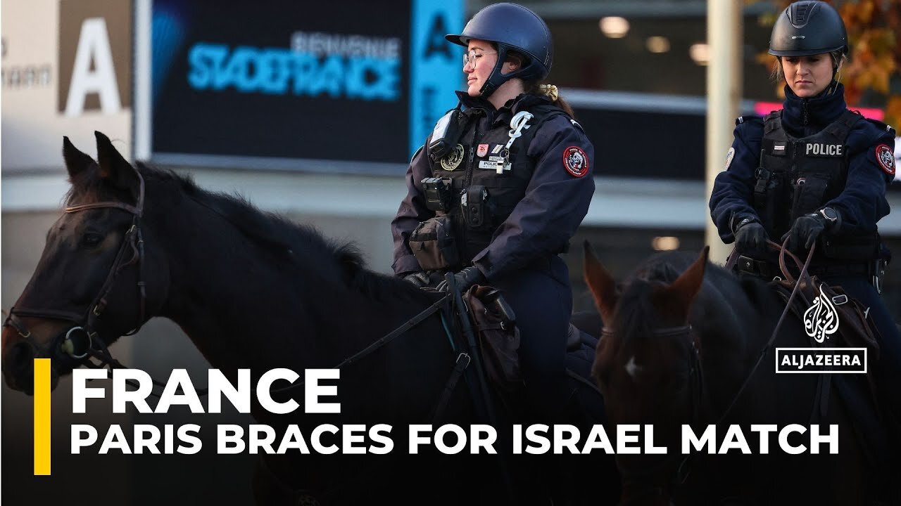 France vs Israel football match: Heavy security in Paris due to fears of violence