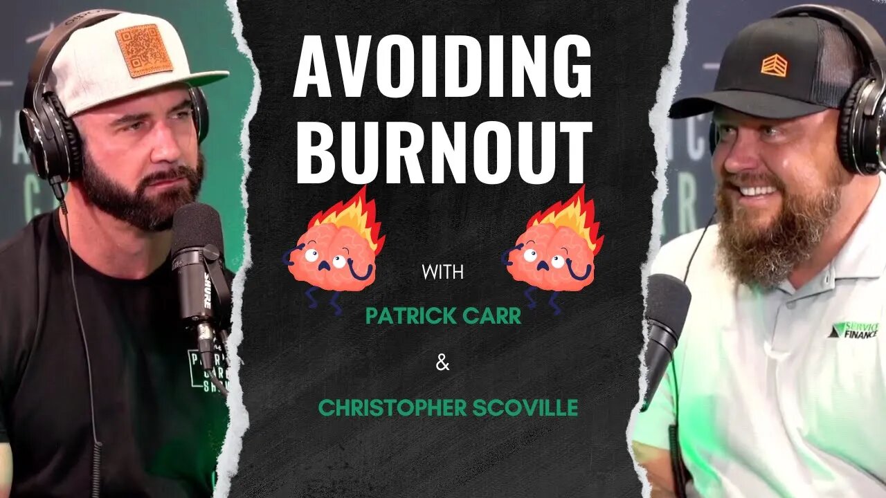 Avoid The Burnout By Creating Processes In Your Life | Christopher Scoville