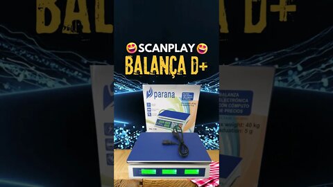 Balança digital 40kg eletrônica recarregável balanca digital p/ comercio 😋 @ScanPlay 😋 30/11/2022 ⬇️