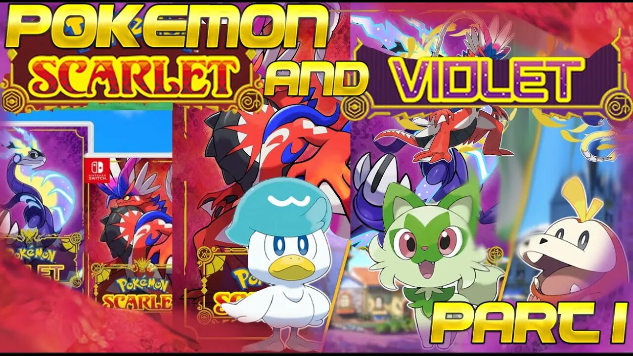 Pokemon Scarlet And Violet Part 1 : Pokemon