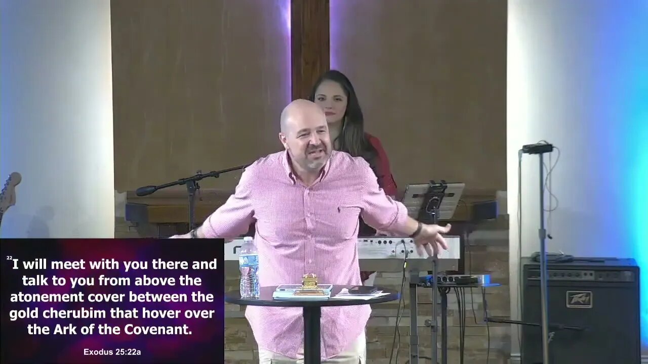 "God will meet you at the Mercy Seat!" (Encountering God's Seat clip) - Pastor Ray Peters