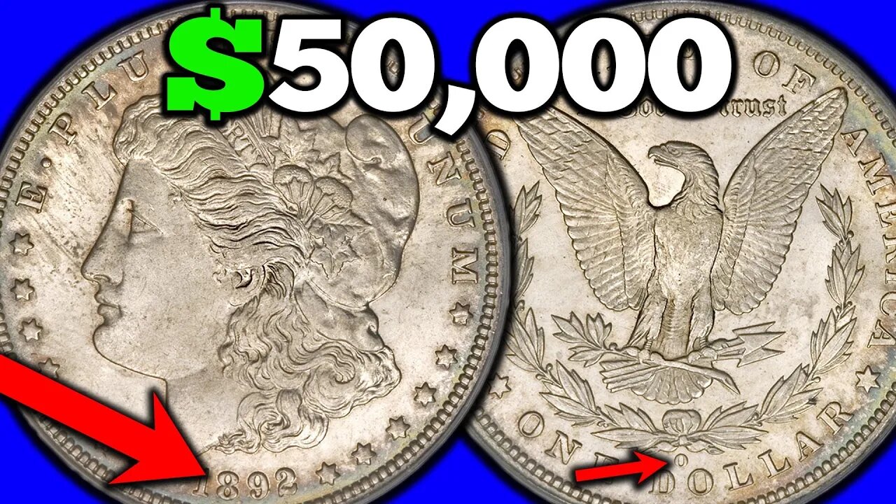 How Much is a Silver Dollar Worth? 1892 Morgan Dollar Coin Errors