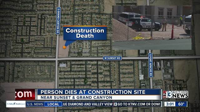 1 person killed during incident at construction site