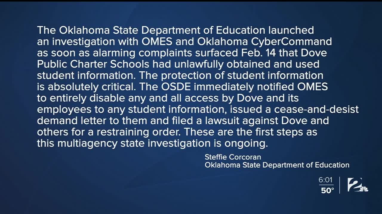 Investigation into Dove Schools