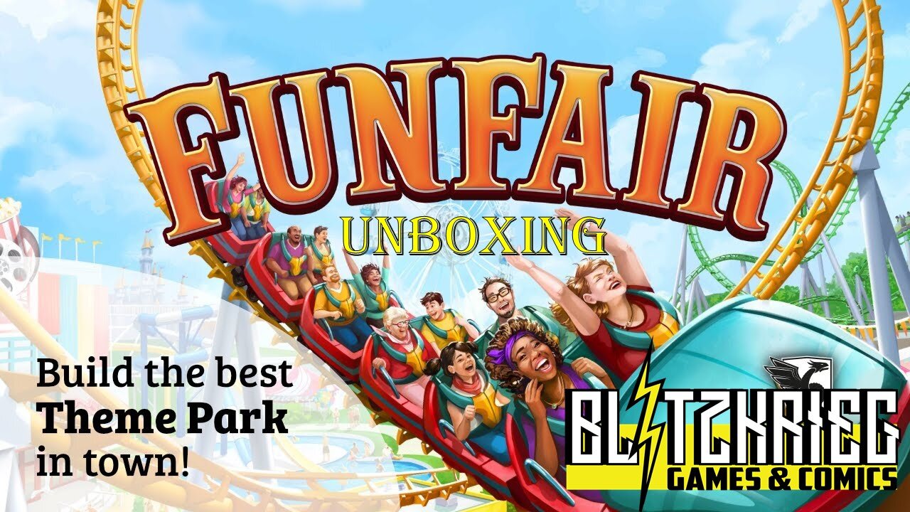 Funfair Board Game Unboxing