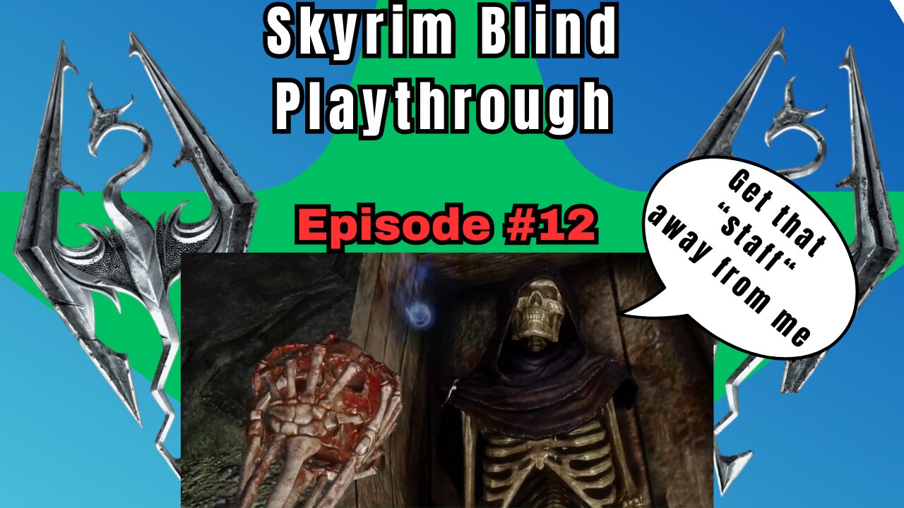 Skyrim Budjo Blind Playthrough Ep. #12 - Werewolf and Vampire