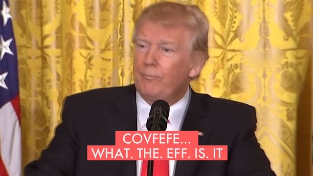 Covfefe… Did Trump have a stroke while tweeting?