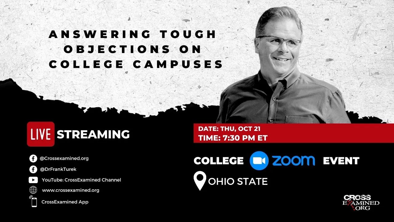 Answering Tough Objections on College Campuses (College Zoom Event)