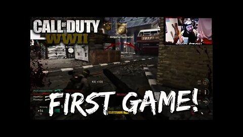 Boots On The Ground IS BACK, BABY! - Call of Duty: WW2 First Multiplayer Game EVER!