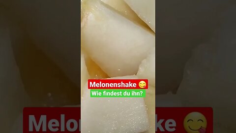 Gesund abnehmen mit den Melonenshake #shorts #2023