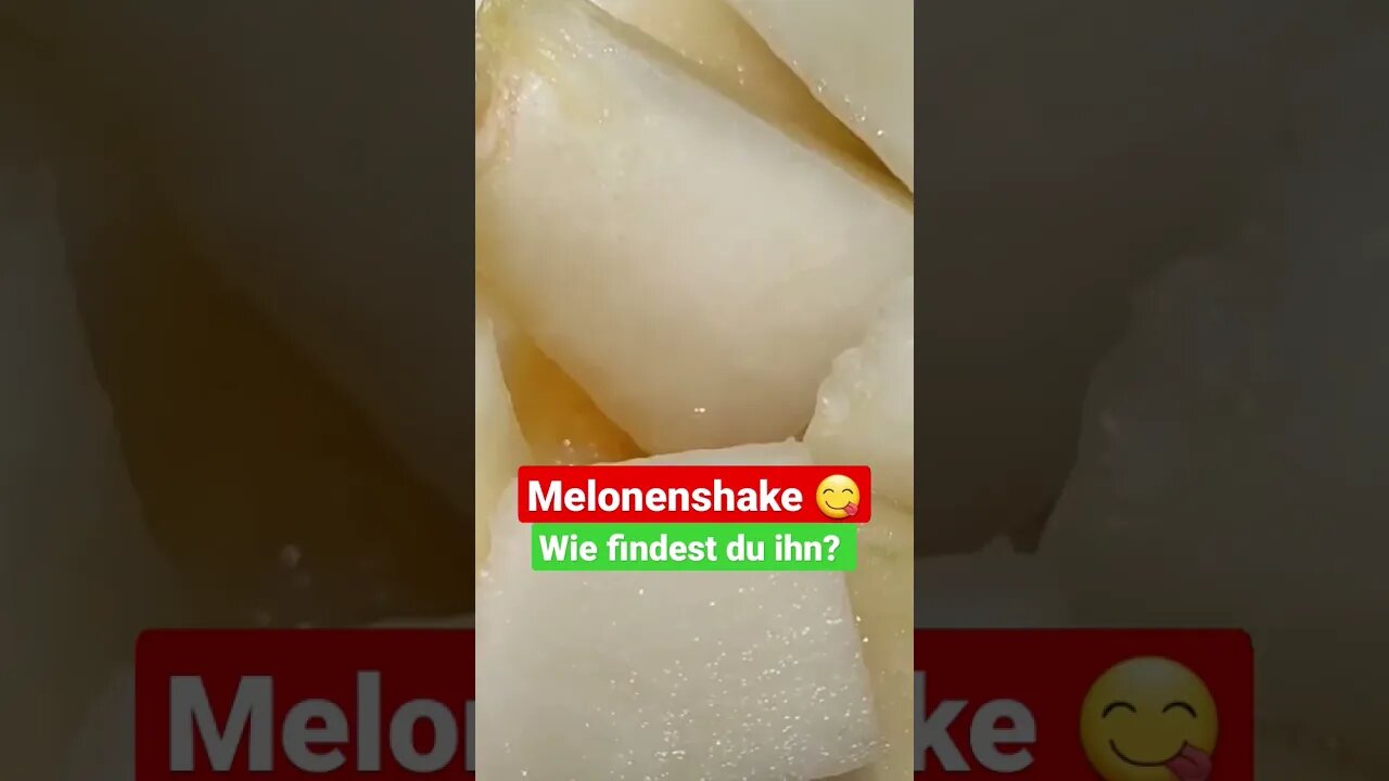 Gesund abnehmen mit den Melonenshake #shorts #2023