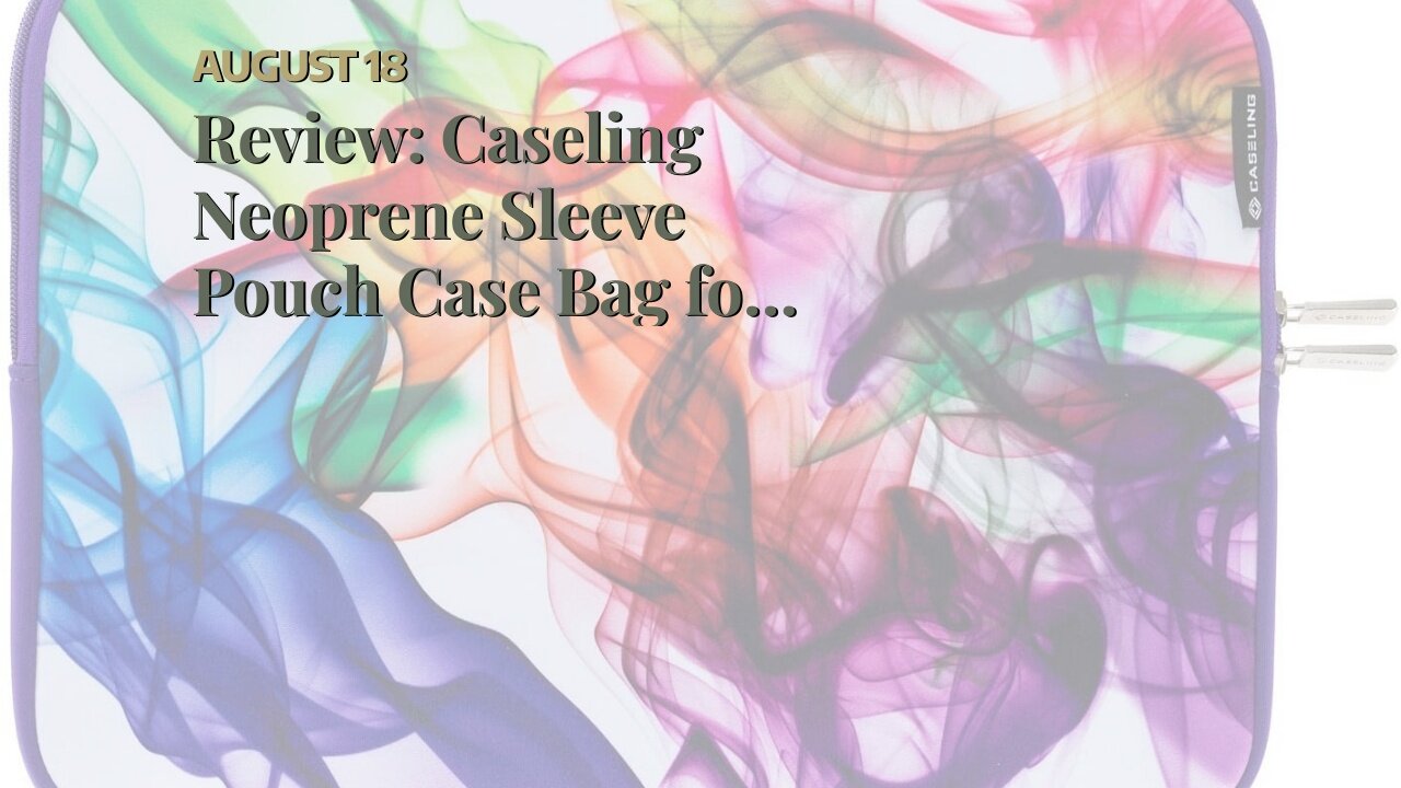 Review: Caseling Neoprene Sleeve Pouch Case Bag for 11.6 Inch Laptop Computer. Designed to fit...