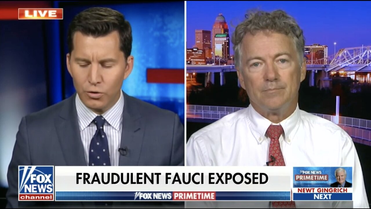 Dr. Rand Paul was Right, Fauci was Wrong - October 21, 2021