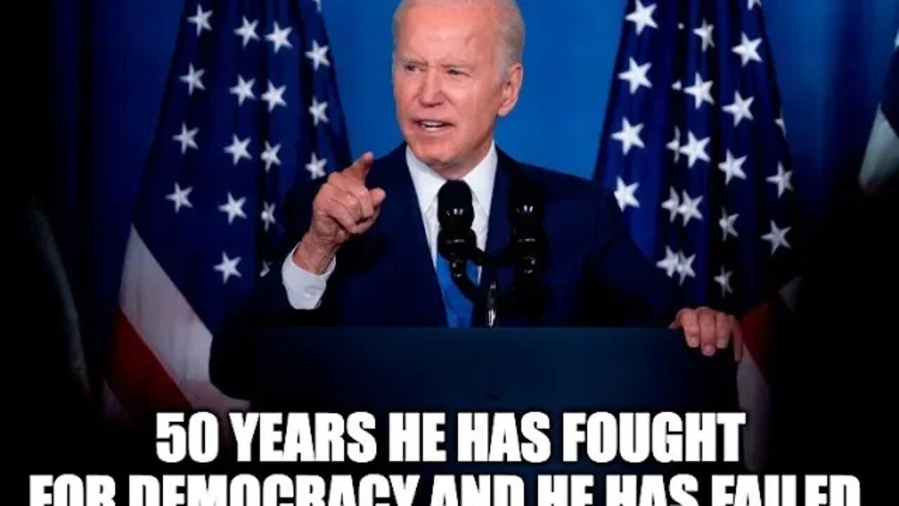 Joe Biden And Democrats Say Democracy Is At Stake: Of the people, by the people, for the people"