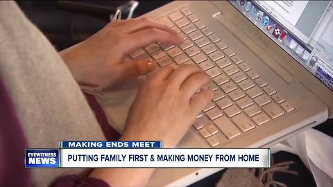 How to put family first and make money from home