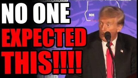 Donald Trump: "This is a HUGE problem for all of us, People Should Prepare" (warning)