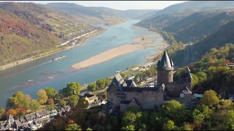 Germany's $ natural $ beauty, castles, trees and mountains