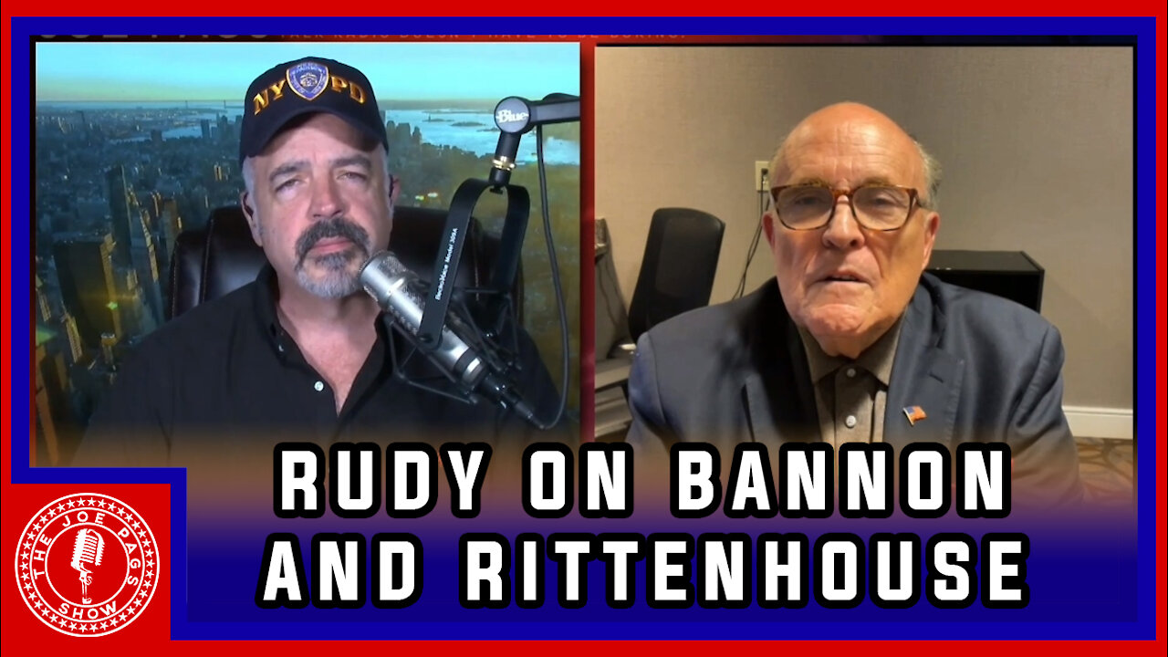 Rudy Giuliani Talks Rittenhouse, Bannon, Trump, and More!