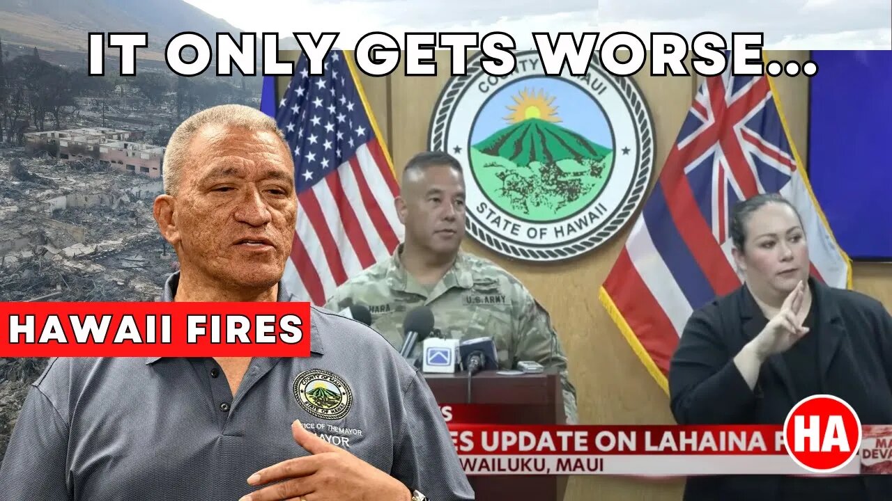 MAUI MAYOR ADMITS He's CLUELESS!!