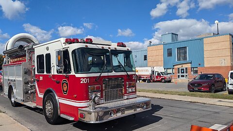 Pompiers SDV Simulation sauvetage en hauteur