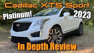 2023 Cadillac XT5 Sport Platinum: Start Up, Test Drive & In Depth Review