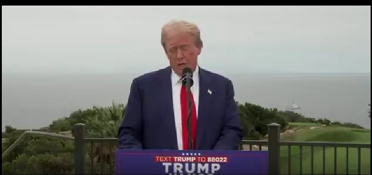 Trump: "The state of California is a mess."