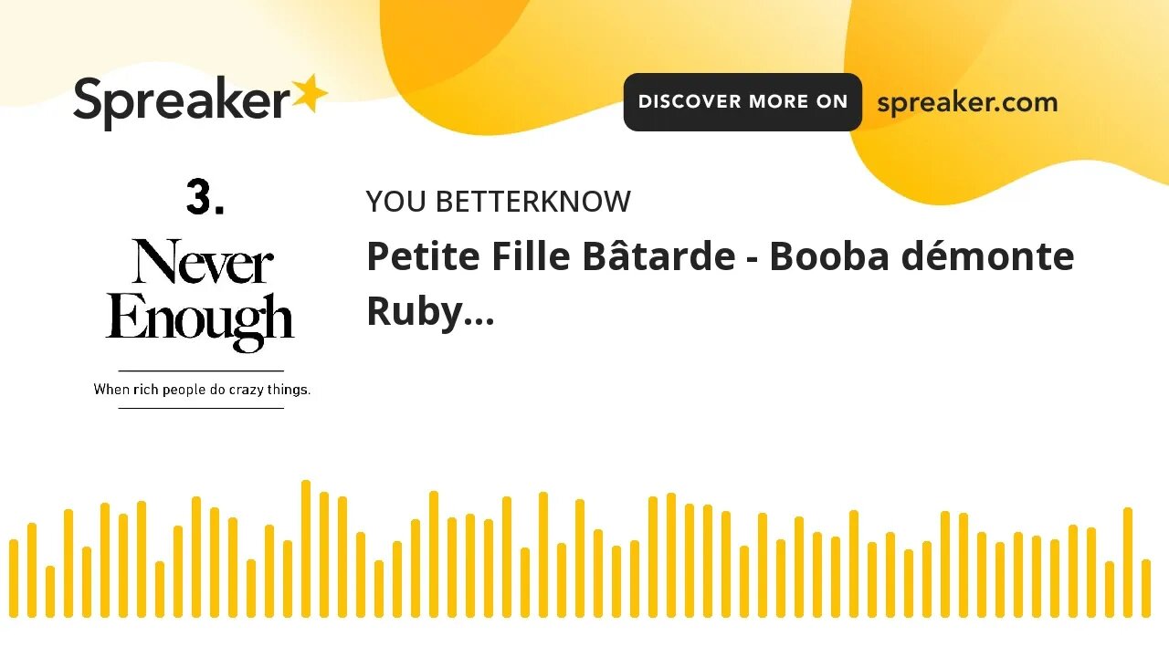 Petite Fille Bâtarde - Booba démonte Ruby…