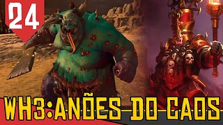 Surpresa Pestilenta - Total War Warhammer 3 Anões do Caos #24 [Gameplay PT-BR]