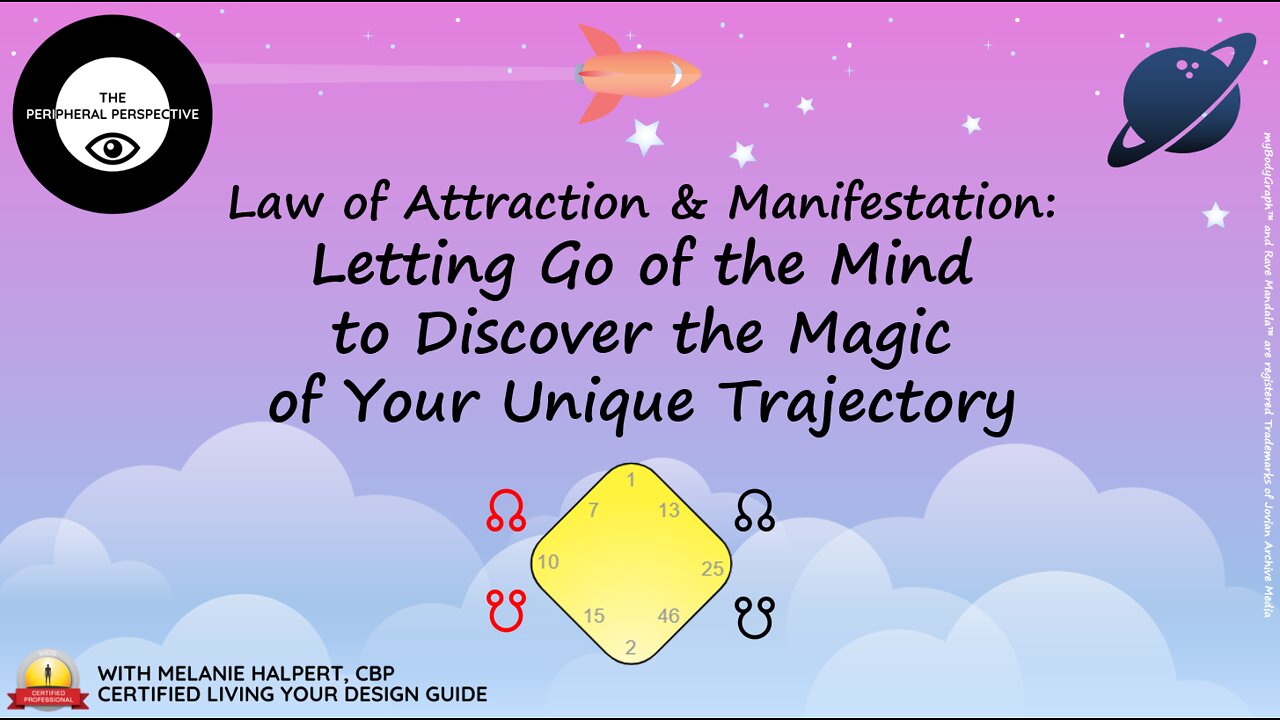 LOA & Manifestation: Letting Go of the Mind to Discover the Magic of Your Unique Trajectory