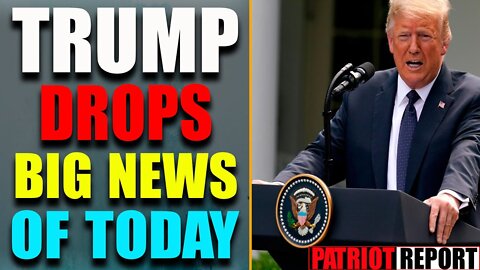 TRUMP DROPS BIG INTEL OF TODAY! SOMETHING ODD IS HAPPENING! BREAKING NEWS UPDATE AUG 1, 2022